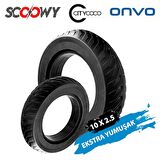 Scoowy-Onvo-Citycoco T4 10 x 2.5 Elektrikli Scooter Dolgu Lastik
