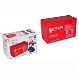Pilsan 12 VOLT 7 AMPER AKÜLÜ ARABA AKÜSÜ 12 V 7 A ORJİNAL PİLSAN AKÜ
