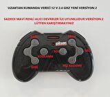 PİLSAN AKÜLÜ ARABA UZAKTAN KUMANDA VERİCİ 12 V2.4 GHZ VERSİYON 3