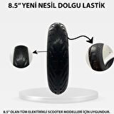  Xiaomi 8.5 İnç Elektrikli Scooter Dolgu PATLAMAZ Lastik Sway
