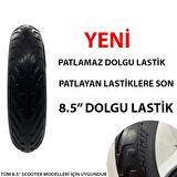 Xiaomi 8.5 İnç Elektrikli Scooter Dolgu PATLAMAZ Lastik Sway