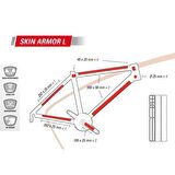ZEFAL KADRO KORUMA SKIN ARMOR ETİKET SET ŞEFFAF JELATİN KORUMA