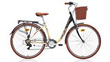 CARRARO 28" JANT JULİANA 7-Vites V-Fren BAYAN ŞEHİR BİSİKLETİ BEJ-KAHVERENGİ