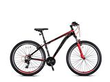 Kron XC 100 26 Jant V-Fren 21 Vites 15 Kadro Dağ Bisikleti Siyah Kırmızı