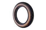 COMPASS 20*4.00 Slick Fat Bike Lastik Elektrikli Bisiklet Dış Lastiği Amber Yanak