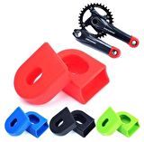 Xbyc 0056 Bisiklet Aynakol Pedal Kolu Koruyucu Silikon PVC Koruyucu Kırmızı