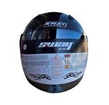 Sway Xbyc 700 Yarı Camlı Elektrikli Bisiklet Motosiklet Ve Scooter Kaskı M Beden Kahve