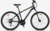 Kron TX 75 Trekking V-Fren 28" Jant 17' Kadro 21 Vites Şehir Bisikleti Siyah Yeşil Gri