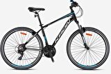 Kron TX100 Treeking 28" Jant 21 Vites 20' Kadro Hidrolik Disk Şehir Bisiklet Mat Siyah Gri Mavi