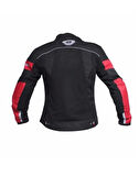 Forte Gt 2001028 Cordura Yazlık Kadın Motosiklet Montu L Beden Kırmızı