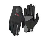 One's Again MG12 Built-İn Korumalı Uzun Parmaklı Motosiklet Eldiveni Gri 2XL Beden