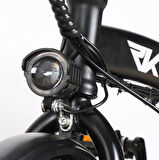 RKS RD5 20 Jant Fat Bike Elektrikli Katlanabilir Bisiklet 250 Watt 36 Volt 10 Amper Siyah