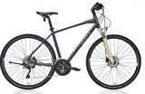 Carraro Sportive 230 HD 28' Jant 30 Vites 56 cm Erkek Şehir Bisikleti Mat Koyu Gri Bronz