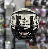 Sway 820 Full Face Aynalı Vizör Kapalı Motosiklet Kaskı L Beden Beast Model