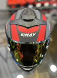 Sway 912 Full Face İridyum Vizör Çene Açılır Motosiklet Kaskı S Beden C1 Red + 1 Şeffaf Vizör Hediyeli
