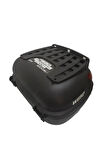 Wogen 52 Lt Motosiklet Arka Çanta Üst Bagaj Sırt Dayamasız Basic Model Siyah Bagaj Topcase