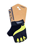 Raptor XC Sport Eldiven Kısa Parmak Bisiklet Eldiveni MTB Yarım Parmak Eldiven XL Beden Sarı