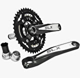 Shımano SLX FC-M660 - 175MM 42X32X24T Shımano SLX 3'lü Aynakol Hollowtech Orta Göbek Dahil