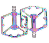 Meroca Rainbow Alüminyum Rulmanlı Bisiklet Pedalı Ultra Hafif Freeride Platform Pedal