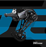 Shimano Deore RD-M6100 Arka Aktarıcı Shadow Plus 12V SGS +51 X Shımano Deore 12 Vites Arka Aktarıcı