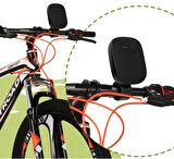 Xbyc 2727 Bluetooth Bağlantılı Hoparlör Su Geçirmez Şarjlı Bisiklet Motosiklet Hoparlörü Kırmızı