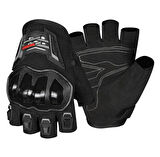 Ones Again Mg14D Su Geçirmez Parmaksız Motosiklet Eldiveni Siyah L Beden