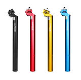 XBYC 679 Wake Sele Borusu 27.2mm çap x 35cm uzunluk Hafif Renkli Bisiklet Koltuk Borusu Mavi Renk