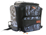 Fujin Black Camo Back Pack - Balıkçı Sırt Çantası