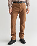 GANT Erkek Kahverengi Slim Fit Pantolon