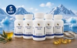 Forever Arctic Sea Omega-3 Balık Yağı ve E Vitamini İçeren Takviye Edici Gıda 5 x 120 Softgel