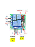 433Mhz Kablosuz Uzaktan Kumanda AC110V 220V Röle 4CH Mini Alıcı Verici Set Işık ve Garaj Kapısı İçin