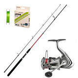 Daiwa Crossfire 4000 - Remixon Flex 270cm Spin Olta Seti
