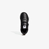 adidas Tensaur Hook and Loop Çocuk Siyah Günlük Sneaker