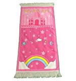 Gökkuşağı Çocuk Seccadesi - Pembe