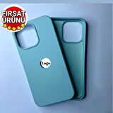 İphone 14 Pro Uyumlu Logolu İçi Kadife Telefon Kılıfı