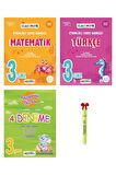 3.Sınıf Tüm Dersler Classmate Matematik Türkçe Hayat ve 4'lü Deneme