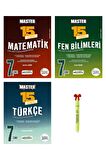 7.Sınıf Master Matematik Fen Türkçe 15'li Deneme