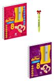 8. Sınıf Türkçe ve İnkılap Tarihi akıllı defter