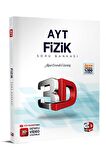 3D Yayınları AYT Fizik Soru Bankası Tamamı Video Çözümlü