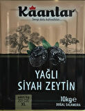 Kaanlar 201-230 XL Yağlı Sele Siyah Zeytin Teneke 10 KG