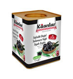 Kaanlar 201-230 XL Yağlı Sele Siyah Zeytin Teneke 10 KG