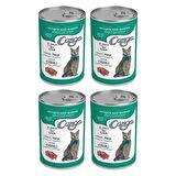 Cango Yetişkin Konserve Kedi Maması Ciğerli 415 Gr X 4 Adet