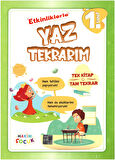 Hakim Çocuk 1 .Sınıf Etkinliklerle Yaz Tekrarım Tek Kitap Tam Tekrar Tatil Kitabı