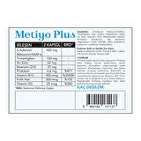 Metiyo Plus - 60 Kapsül - Takviye Edici Gıda 