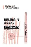 Flormar Aydınlatıcı Kaş Kalemi Brow Up 3'lü Set- Rose Gold