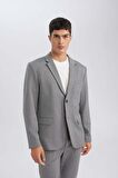 DeFacto Modern Fit Astarlı Blazer Ceket C5990AX24AUAR4