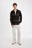 DeFacto Gabardin Pantolon Wide Straight Fit Bol Rahat Kesim Cepli Geniş Düz Paça C9159AX24AUBG766