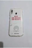 Samsung M20 Şeffaf Silikon Kılıf Modeli