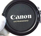 Canon 58mm Snap-On Ultrasonic Lens Kapağı – EF-S 18-55mm, EF 50mm f/1.8 STM, EF-S 55-250mm Lenslerle Uyumlu