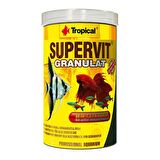Tropical Supervit Granulat Granül Balık Yemi 1000 Ml 550 Gr